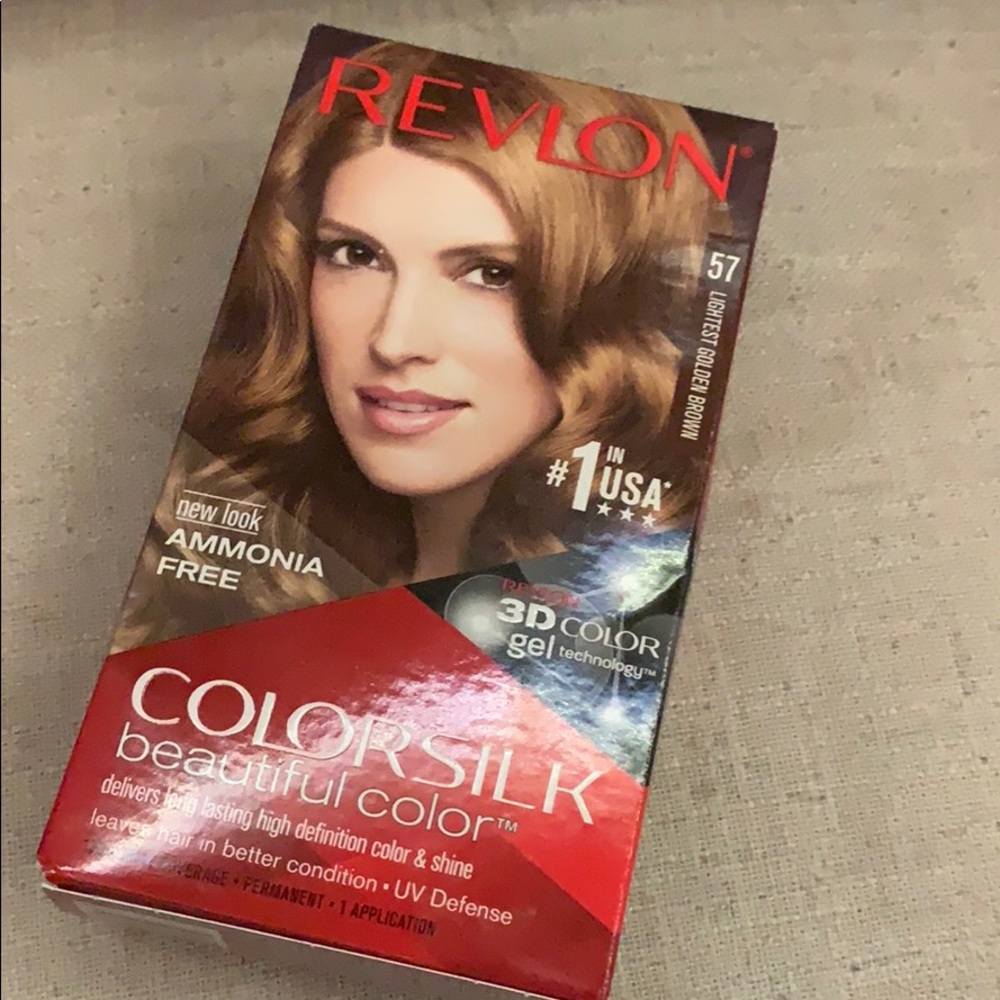 FREE with an order Revlon lightest golden brown